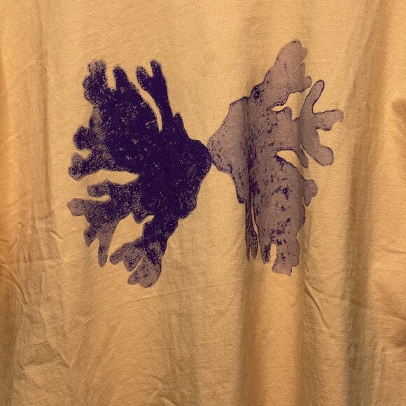 Fielder Bonobos Limited Edition Kate Gibb Coral Art Shirt XL - Picture 2 of 7